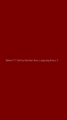 Tampilan Antarmuka Aplikasi Raden777 Daftar Member Baru Langsung Bonus - 3