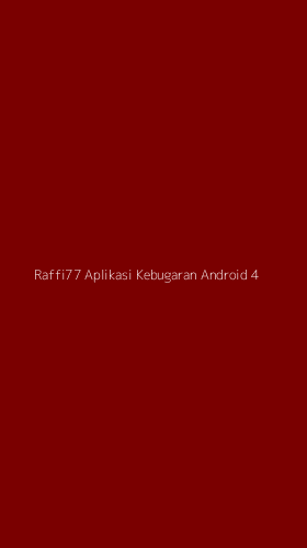 Tampilan Antarmuka Aplikasi Raffi77 Aplikasi Kebugaran Android - 4