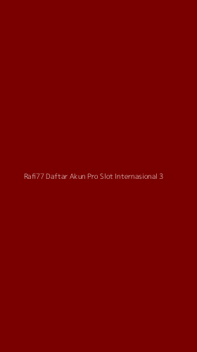 Tampilan Antarmuka Aplikasi Rafi77 Daftar Akun Pro Slot Internasional - 3