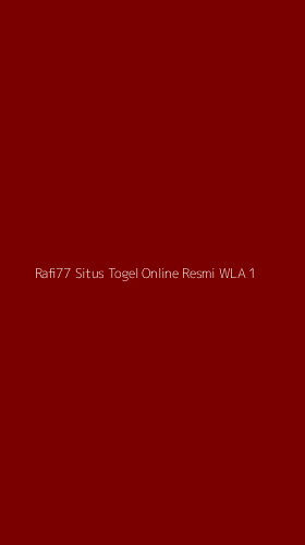 Tampilan Antarmuka Aplikasi Rafi77 Situs Togel Online Resmi Wla - 1
