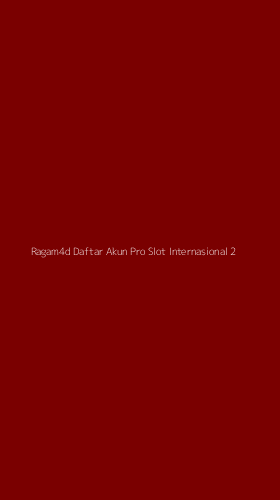Tampilan Antarmuka Aplikasi Ragam4d Daftar Akun Pro Slot Internasional - 2