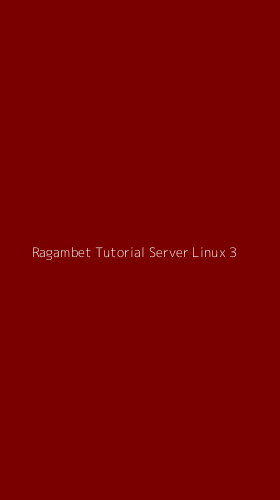 Tampilan Antarmuka Aplikasi Ragambet Tutorial Server Linux - 3
