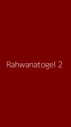 Tampilan Antarmuka Aplikasi Rahwanatogel - 2