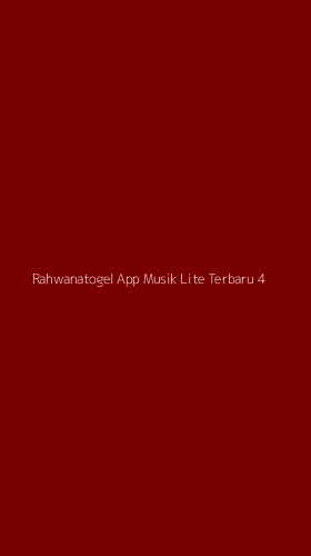 Tampilan Antarmuka Aplikasi Rahwanatogel App Musik Lite Terbaru - 4