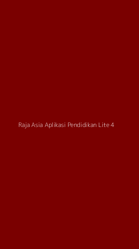 Tampilan Antarmuka Aplikasi Raja Asia Aplikasi Pendidikan Lite - 4