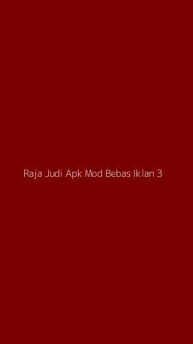 Tampilan Antarmuka Aplikasi Raja Judi Apk Mod Bebas Iklan - 3