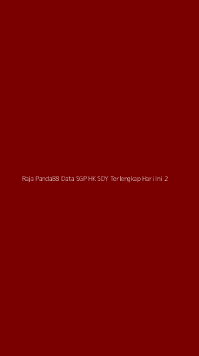 Tampilan Antarmuka Aplikasi Raja Panda88 Data Sgp Hk Sdy Terlengkap Hari Ini - 2