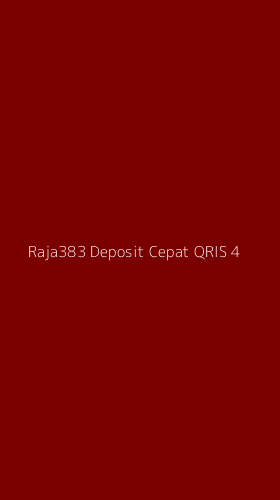Tampilan Antarmuka Aplikasi Raja383 Deposit Cepat Qris - 4