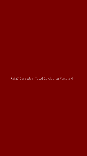 Tampilan Antarmuka Aplikasi Raja7 Cara Main Togel Colok Jitu Pemula - 4