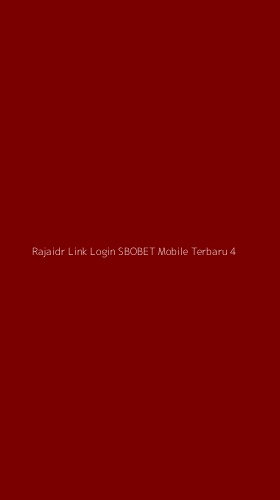 Tampilan Antarmuka Aplikasi Rajaidr Link Login Sbobet Mobile Terbaru - 4