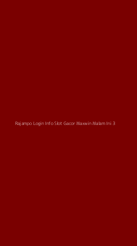 Tampilan Antarmuka Aplikasi Rajampo Login Info Slot Gacor Maxwin Malam Ini - 3