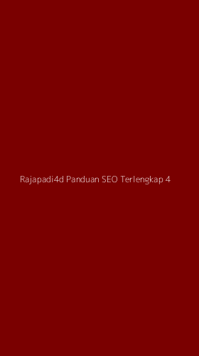 Tampilan Antarmuka Aplikasi Rajapadi4d Panduan Seo Terlengkap - 4