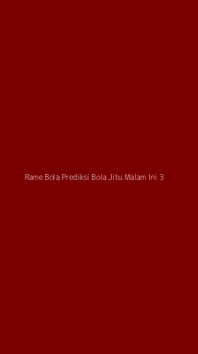 Tampilan Antarmuka Aplikasi Rame Bola Prediksi Bola Jitu Malam Ini - 3