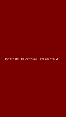 Tampilan Antarmuka Aplikasi Ramentoto App Download Template Web - 2