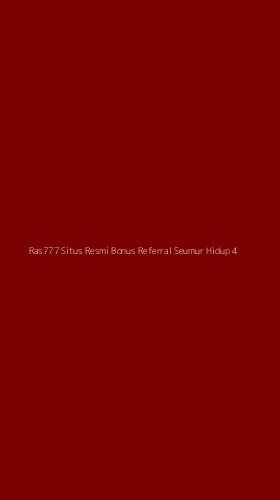 Tampilan Antarmuka Aplikasi Ras777 Situs Resmi Bonus Referral Seumur Hidup - 4