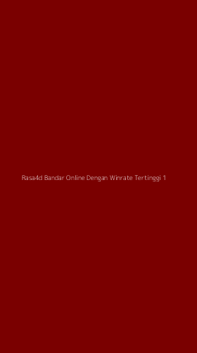 Tampilan Antarmuka Aplikasi Rasa4d Bandar Online Dengan Winrate Tertinggi - 1