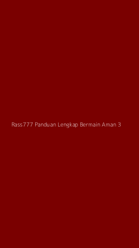 Tampilan Antarmuka Aplikasi Rass777 Panduan Lengkap Bermain Aman - 3