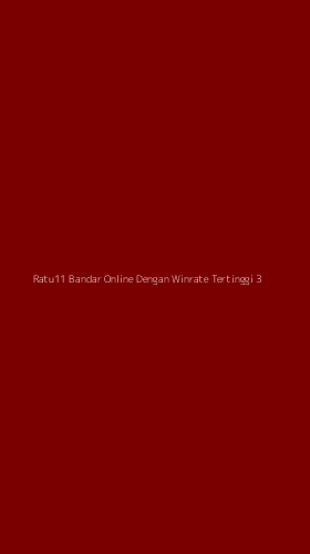 Tampilan Antarmuka Aplikasi Ratu11 Bandar Online Dengan Winrate Tertinggi - 3