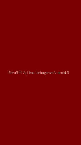 Tampilan Antarmuka Aplikasi Ratu311 Aplikasi Kebugaran Android - 3