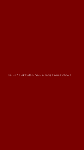 Tampilan Antarmuka Aplikasi Ratu77 Link Daftar Semua Jenis Game Online - 2