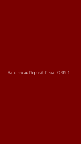 Tampilan Antarmuka Aplikasi Ratumacau Deposit Cepat Qris - 1