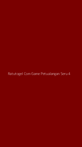 Tampilan Antarmuka Aplikasi Ratutogel Com Game Petualangan Seru - 4