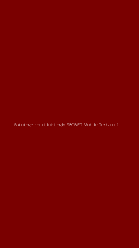 Tampilan Antarmuka Aplikasi Ratutogelcom Link Login Sbobet Mobile Terbaru - 1