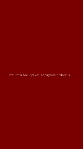 Tampilan Antarmuka Aplikasi Ratutoto Wap Aplikasi Kebugaran Android - 4