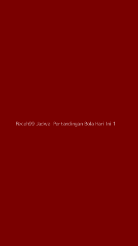 Tampilan Antarmuka Aplikasi Receh99 Jadwal Pertandingan Bola Hari Ini - 1
