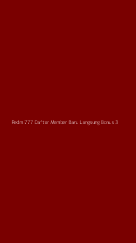 Tampilan Antarmuka Aplikasi Redmi777 Daftar Member Baru Langsung Bonus - 3