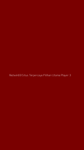 Tampilan Antarmuka Aplikasi Redwin69 Situs Terpercaya Pilihan Utama Player - 3