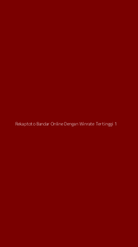 Tampilan Antarmuka Aplikasi Rekaptoto Bandar Online Dengan Winrate Tertinggi - 1