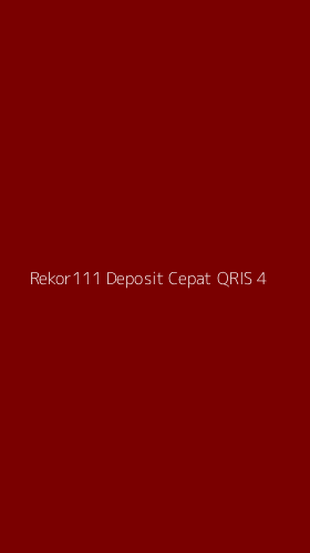 Tampilan Antarmuka Aplikasi Rekor111 Deposit Cepat Qris - 4