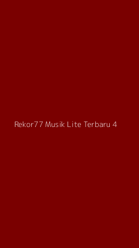 Tampilan Antarmuka Aplikasi Rekor77 Musik Lite Terbaru - 4