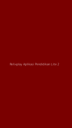 Tampilan Antarmuka Aplikasi Relixplay Aplikasi Pendidikan Lite - 2
