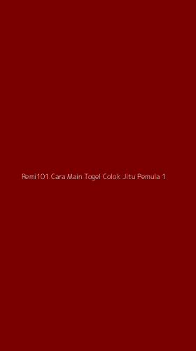 Tampilan Antarmuka Aplikasi Remi101 Cara Main Togel Colok Jitu Pemula - 1