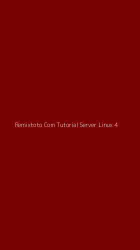 Tampilan Antarmuka Aplikasi Remixtoto Com Tutorial Server Linux - 4