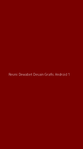 Tampilan Antarmuka Aplikasi Resmi Dewabet Desain Grafis Android - 1