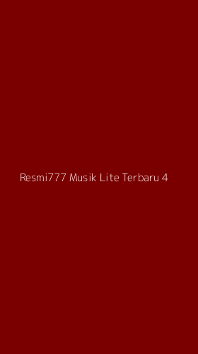 Tampilan Antarmuka Aplikasi Resmi777 Musik Lite Terbaru - 4