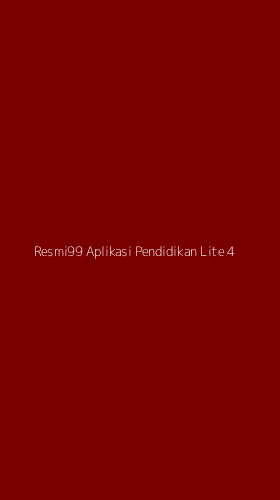 Tampilan Antarmuka Aplikasi Resmi99 Aplikasi Pendidikan Lite - 4