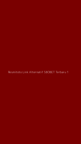 Tampilan Antarmuka Aplikasi Resmitoto Link Alternatif Sbobet Terbaru - 1