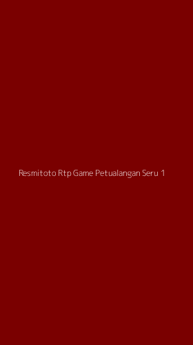 Tampilan Antarmuka Aplikasi Resmitoto Rtp Game Petualangan Seru - 1