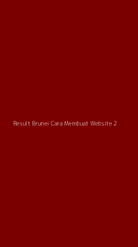 Tampilan Antarmuka Aplikasi Result Brunei Cara Membuat Website - 2