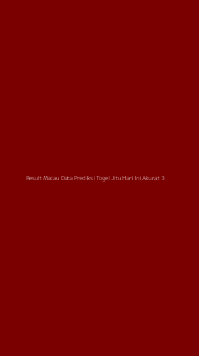 Tampilan Antarmuka Aplikasi Result Macau Data Prediksi Togel Jitu Hari Ini Akurat - 3