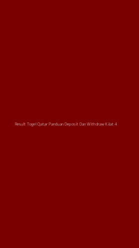 Tampilan Antarmuka Aplikasi Result Togel Qatar Panduan Deposit Dan Withdraw Kilat - 4
