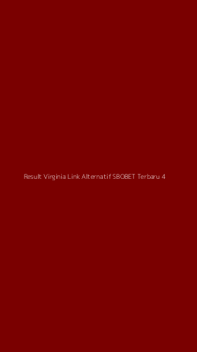 Tampilan Antarmuka Aplikasi Result Virginia Link Alternatif Sbobet Terbaru - 4