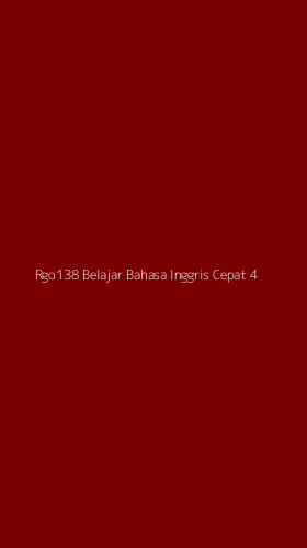 Tampilan Antarmuka Aplikasi Rgo138 Belajar Bahasa Inggris Cepat - 4
