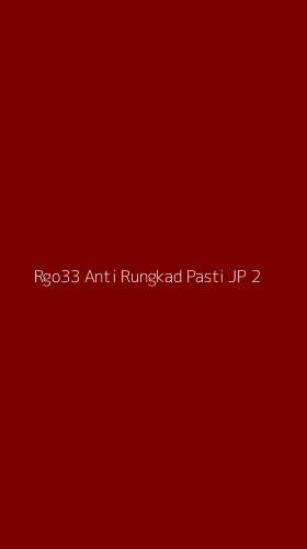 Tampilan Antarmuka Aplikasi Rgo33 Anti Rungkad Pasti Jp - 2