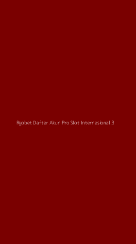 Tampilan Antarmuka Aplikasi Rgobet Daftar Akun Pro Slot Internasional - 3