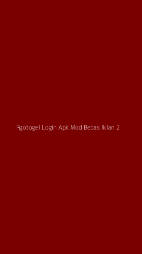 Tampilan Antarmuka Aplikasi Rgotogel Login Apk Mod Bebas Iklan - 2